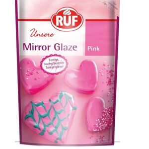 Zrcadlová poleva růžová 100g RUF