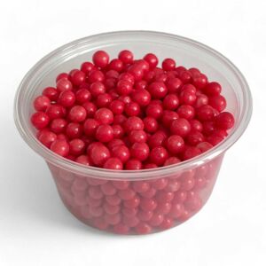 Křupinky - perličky červené Hmotnost: 50 g