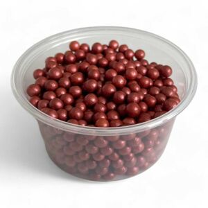 Křupinky - perličky rubínové Hmotnost: 50 g