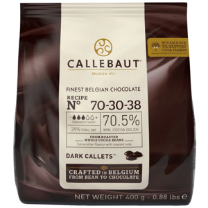 Čokoláda hořká 70% 0,4kg Callebaut