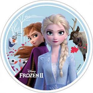 Jedlý papír Frozen 2 Elsa a Anna a Olaf Modecor