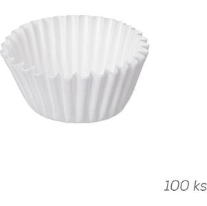 Orion košíčky na muffiny bílé pr. dna 3,1 cm (100 ks) 120009 dortis dortis