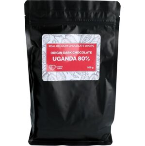Origin pravá hořká čokoláda Uganda 80% (0,5 kg) dortis