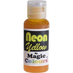 Gelová neonová barva Magic Colours (32 g) Neon Yellow NEYEL dortis dortis