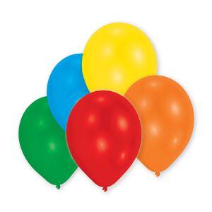 Latexové balónky barevné 50ks 27,5cm Amscan