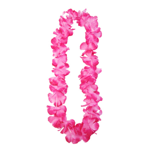 Havajský věnec Aloha růžový 1ks - PartyDeco