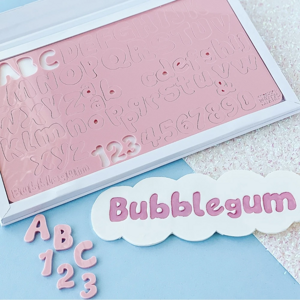 Vytlačovací abeceda Bubblegum Sweet Sticks